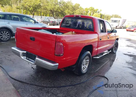2001 Dodge Dakota Slt/Sport from USA, damaged, VIN 1B7GL2AN91S185571